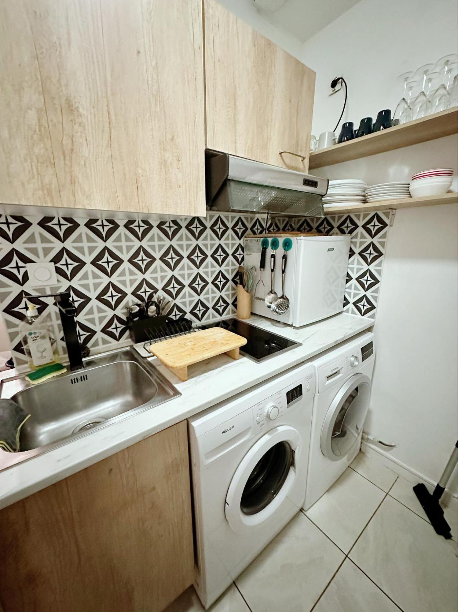 Appartement Proche Stade De France Et Metro 12 생드니 외부 사진